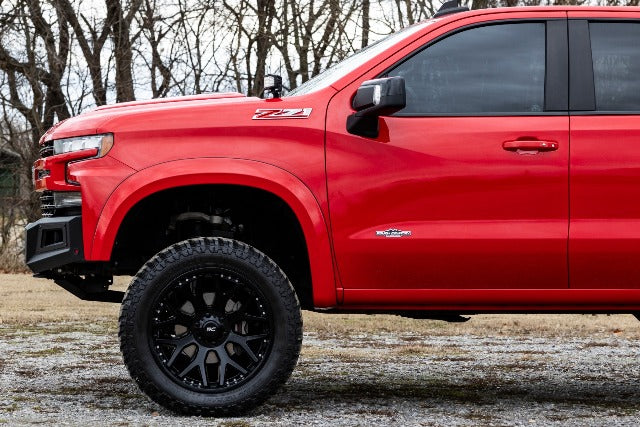 Rough Country Sport Fender Flares G7C Red Hot Chevy Silverado 1500 19-26 S-C12210-G7C