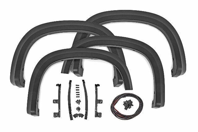 Rough Country Fender Flares Sport GJI Shadow Gray Chevy Silverado 1500 19-26 S-C12210-GJI