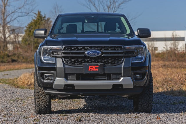 Rough Country Fender Flares Sport G1 Absolute Black for Ford Ranger 2024-2026 S-F12401-G1