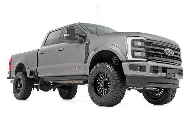 Rough Country Sport Fender Flares UM Agate Black for Ford F250/F350 23-26 S-F20231-UM