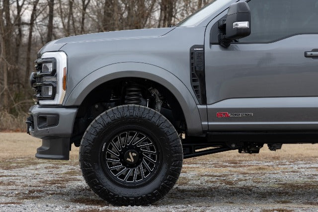 Rough Country Sport Fender Flares UM Agate Black for Ford F250/F350 23-26 S-F20231-UM