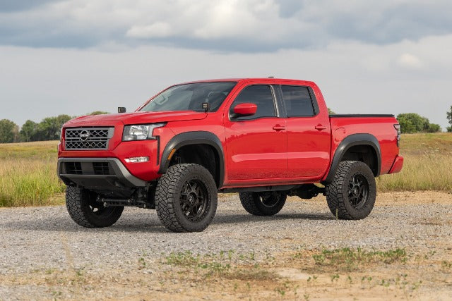 Rough Country Fender Flares Sport QAK Glacier White for Nissan Frontier 22-26 S-N12200-QAK