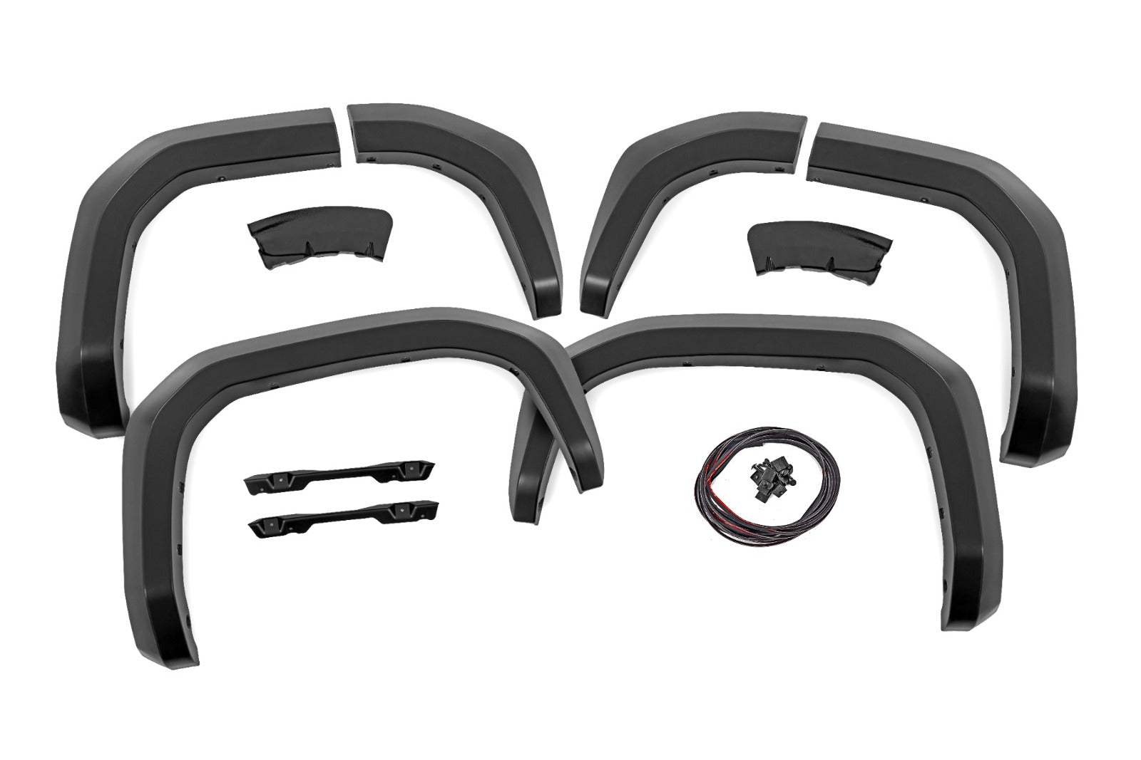 Rough Country Fender Flares Sport 202 Gloss Black for Toyota 4Runner 2025