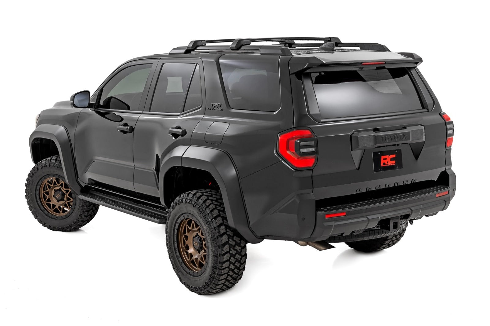 Rough Country Fender Flares Sport 202 Gloss Black for Toyota 4Runner 2025