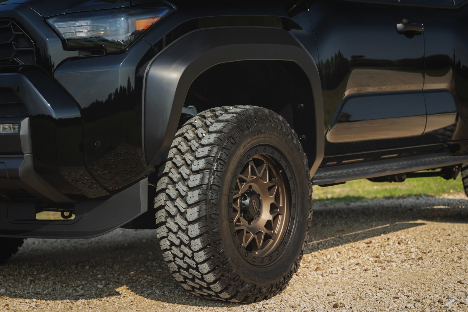 Rough Country Fender Flares Sport 202 Gloss Black for Toyota 4Runner 2025
