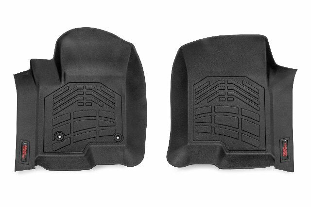 Rough Country SureFit Floor Mats Front Chevy/GMC 1500/2500HD/3500HD 19-25 -1