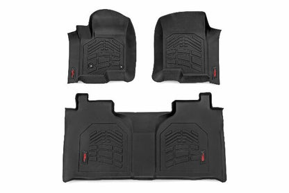 Sure-Fit Floor Mats FR & RR FR Bucket Crew Chevy/GMC 1500/2500HD/3500HD 19-24