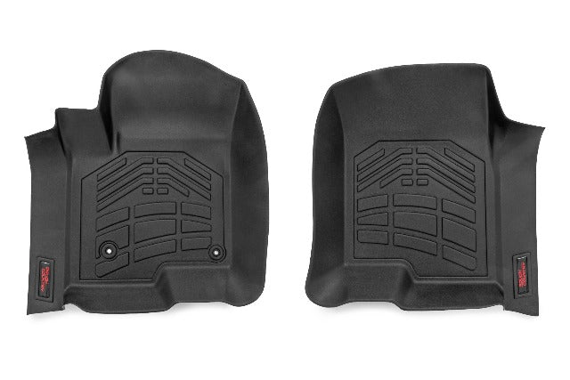 Rough Country Heavy Duty Floor Mats [Frt/Rr] Chevy/GMC 1500/2500HD/3500HD 19-24 SM21612