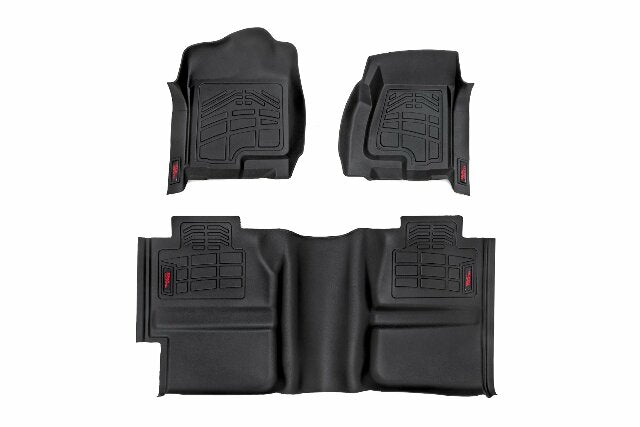 Rough Country SureFit Floor Mats FR & RR Chevy/GMC 1500 99-06 & Classic -1