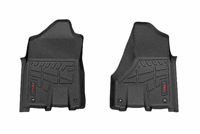 Rough Country Sure-Fit Floor Mats Front Bucket Crew for Ram 2500/3500 19-25 SM31431