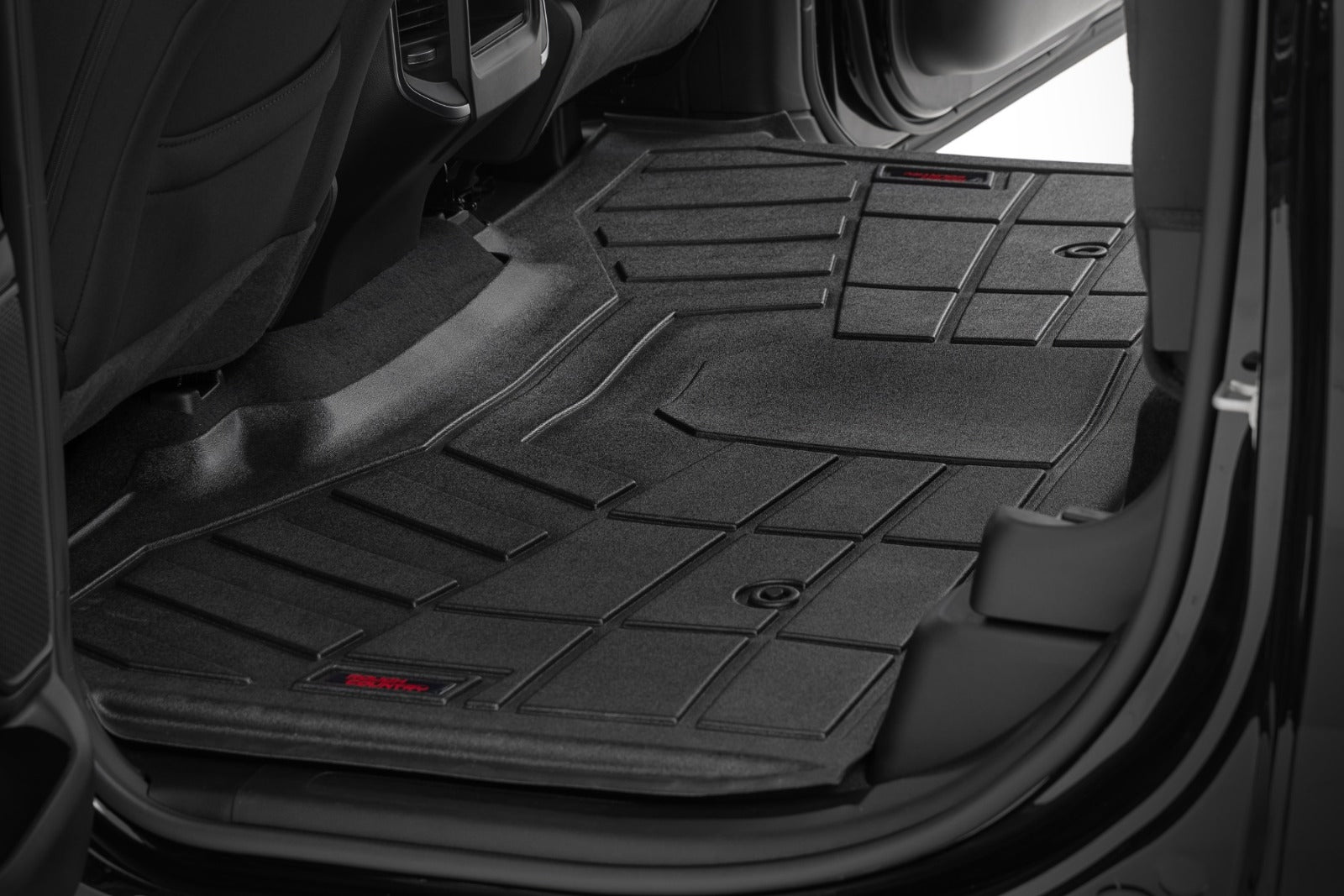 Rough Country Sure-Fit Floor Mats Front & Rear Crew for Ram 1500 2025