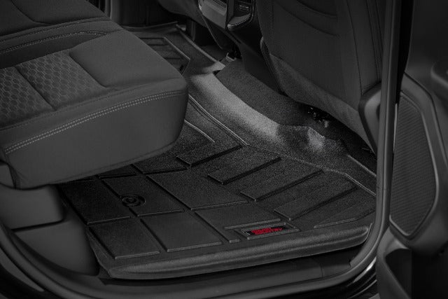 Rough Country Sure-Fit Floor Mats Front & Rear Crew for Ram 1500 2025-2026 SM31630