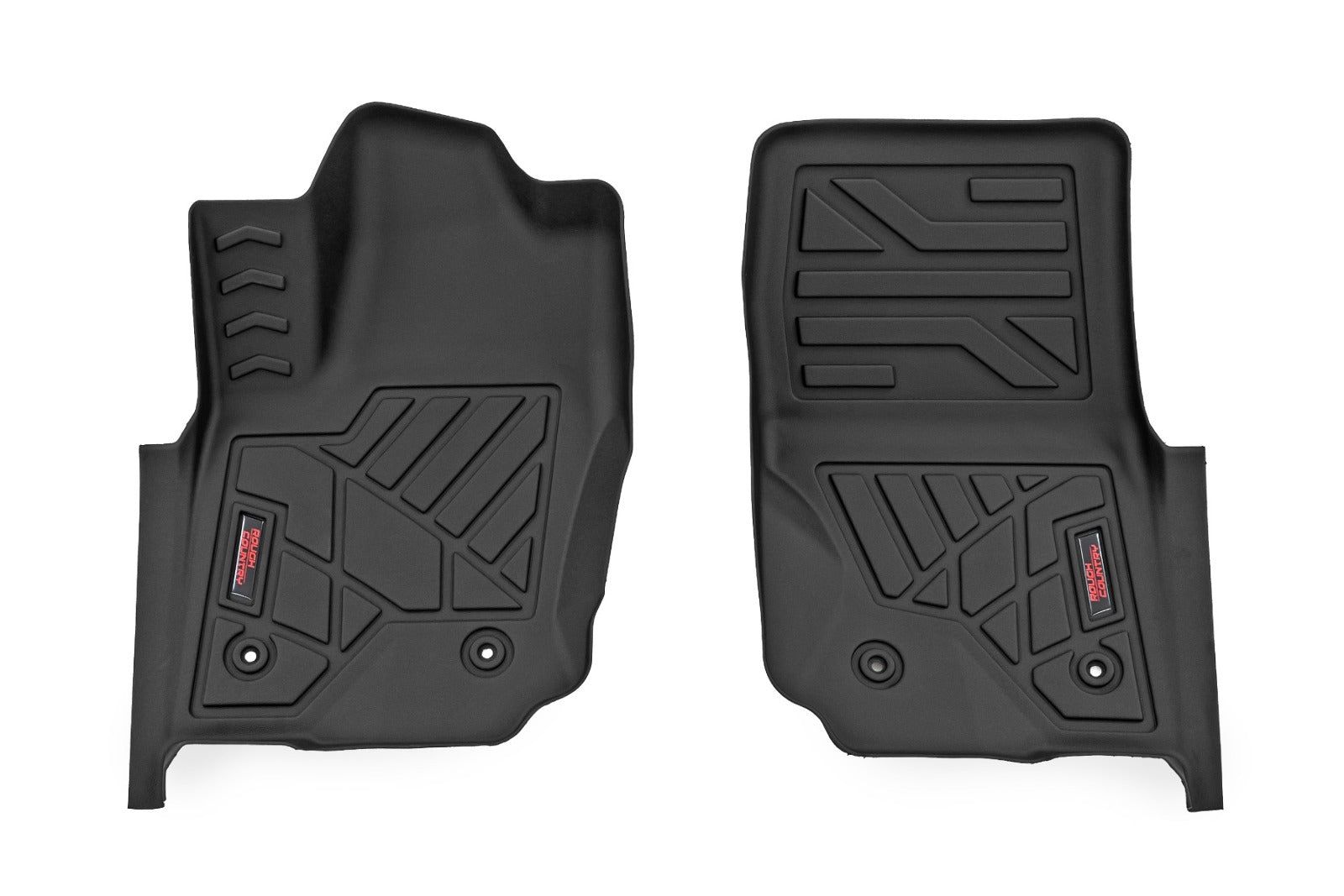 Rough Country Sure-Fit Floor Mats Front for Toyota 4Runner 2025 SM71323