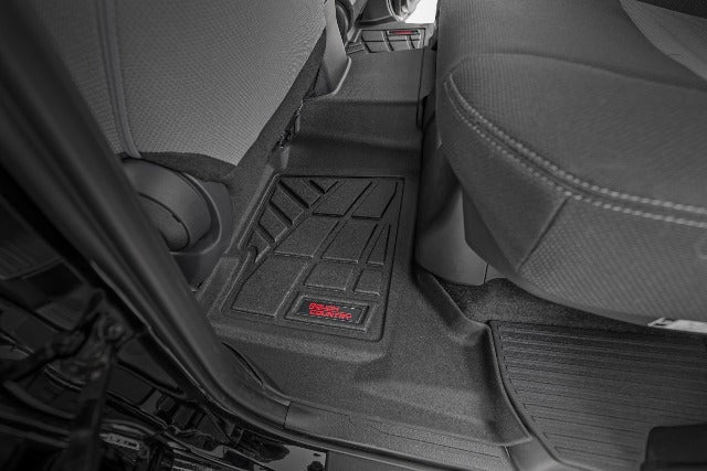 Rough Country Sure-Fit Floor Mats Front & Rear & Cargo for Toyota 4Runner 25-26 SM71325
