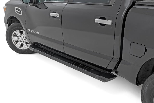 HD2 Running Boards Crew Cab Nissan Titan 2004-2024 -2