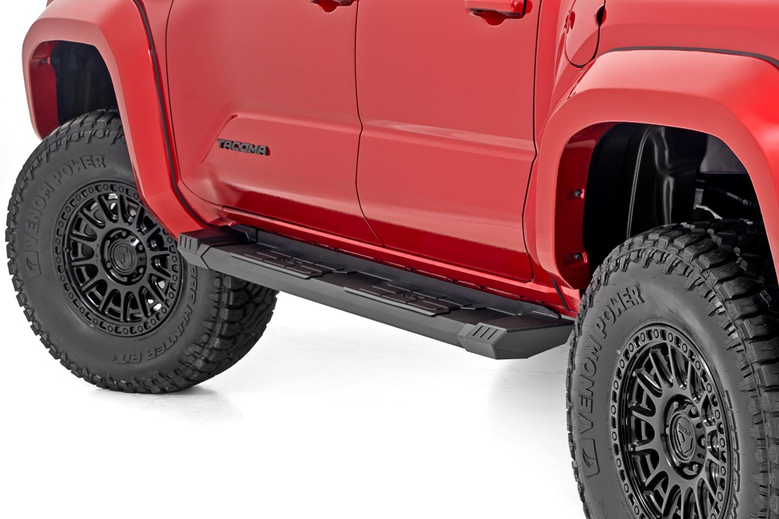 Rough Country HD2 Running Boards Double Cab Toyota Tacoma 2024 SRB202485