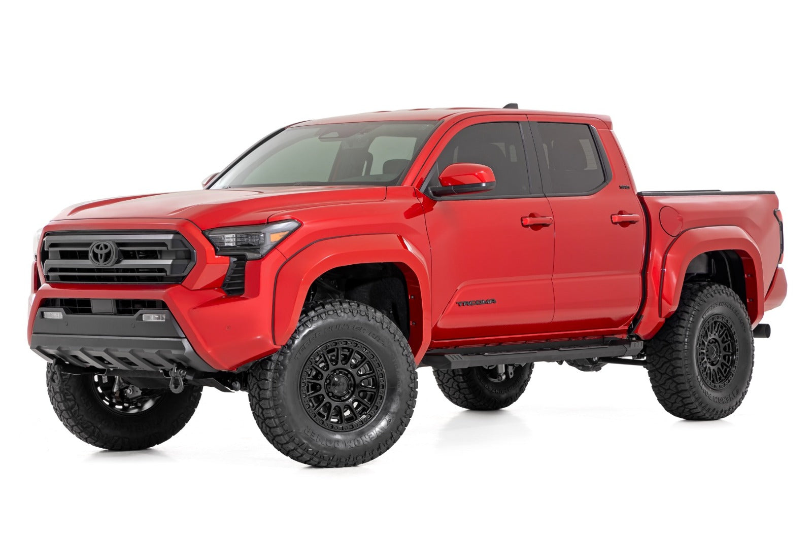 Rough Country HD2 Running Boards Double Cab Toyota Tacoma 2024 SRB202485