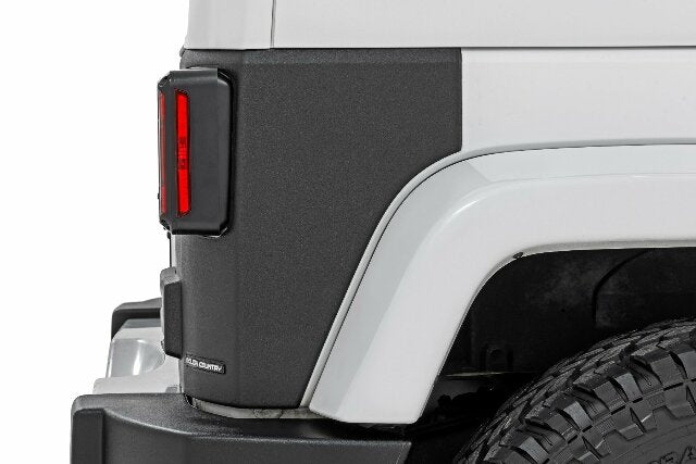 Trail Cladding Rear Corners Jeep Wrangler JK 07-18