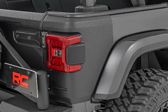 Trail Cladding Rear Corners Jeep Wrangler JL/JLU 18-24 TC13026