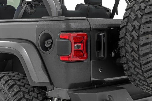 Trail Cladding Rear Corners Jeep Wrangler JL/JLU 18-24