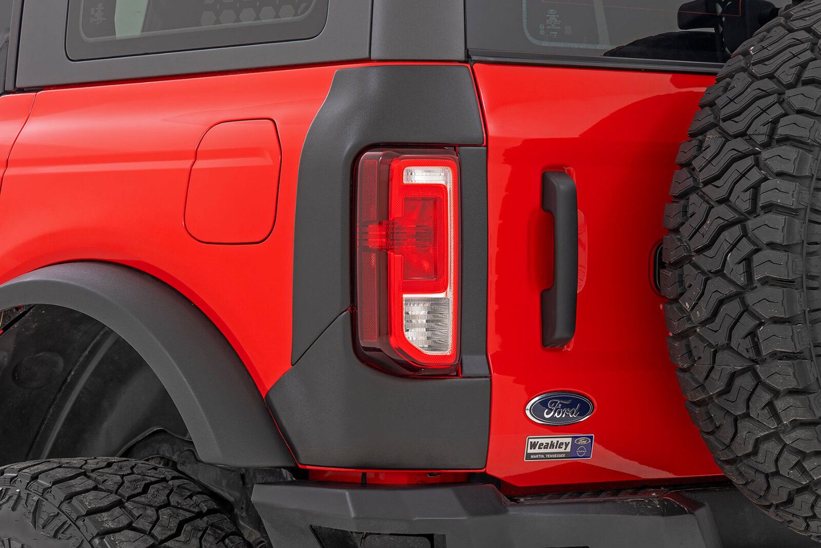 Rough Country Trail Cladding Rear Corners for Ford Bronco 4WD 2021-2024 TC13029