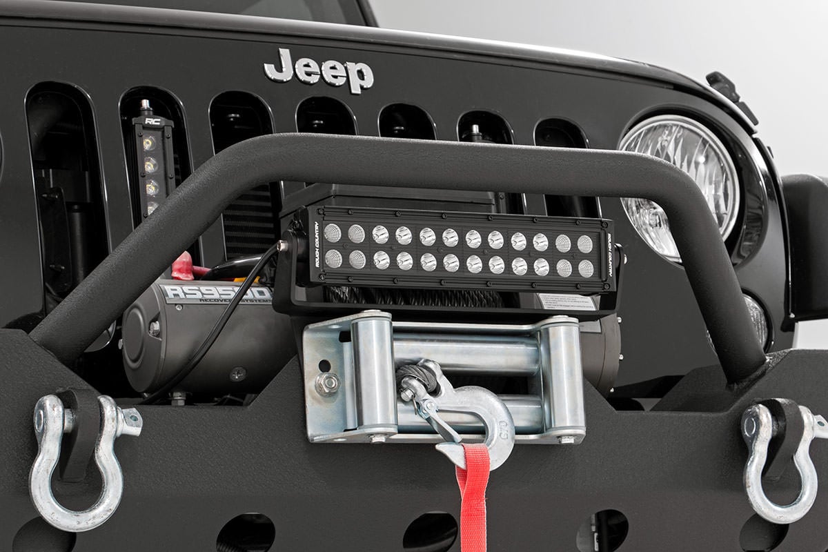 Rough Country 12-inch Cree LED Light Bar-Dual Row Black Series 70912BL