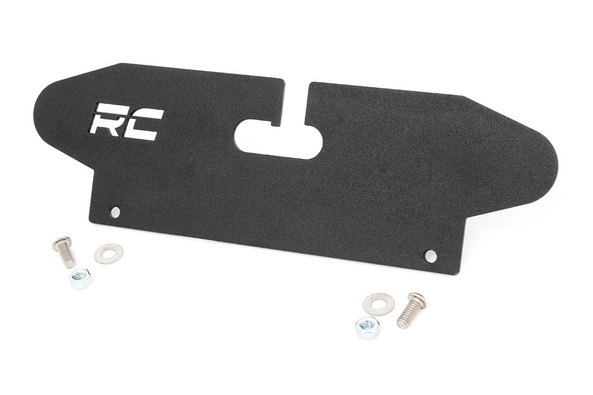 Rough Country Quick Release Hawse Fairlead License Plate Mount RS124
