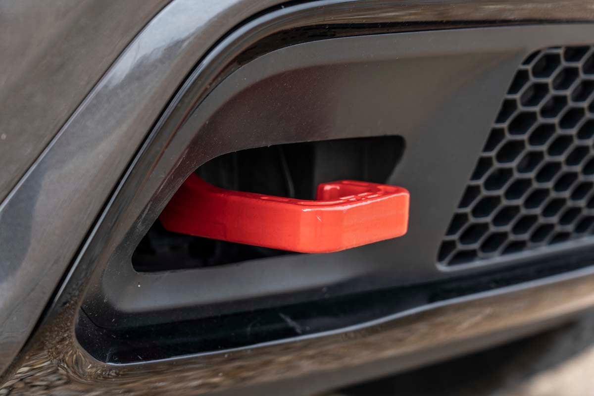 Forged Tow Hooks 15-22 Grand Cherokee WK2 Red RS133