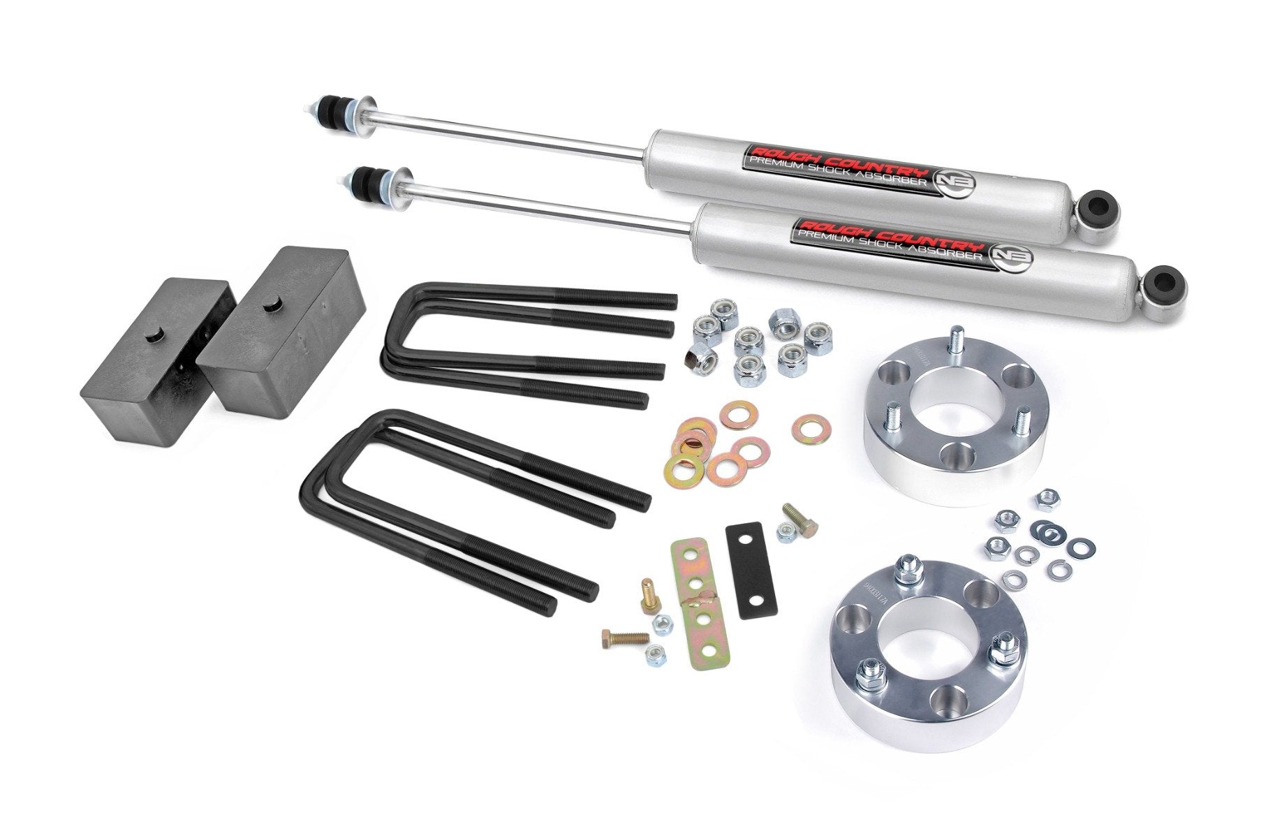 Rough Country 2.5in For Toyota Tundra Suspension Lift Kit w/N3 Shocks 75030