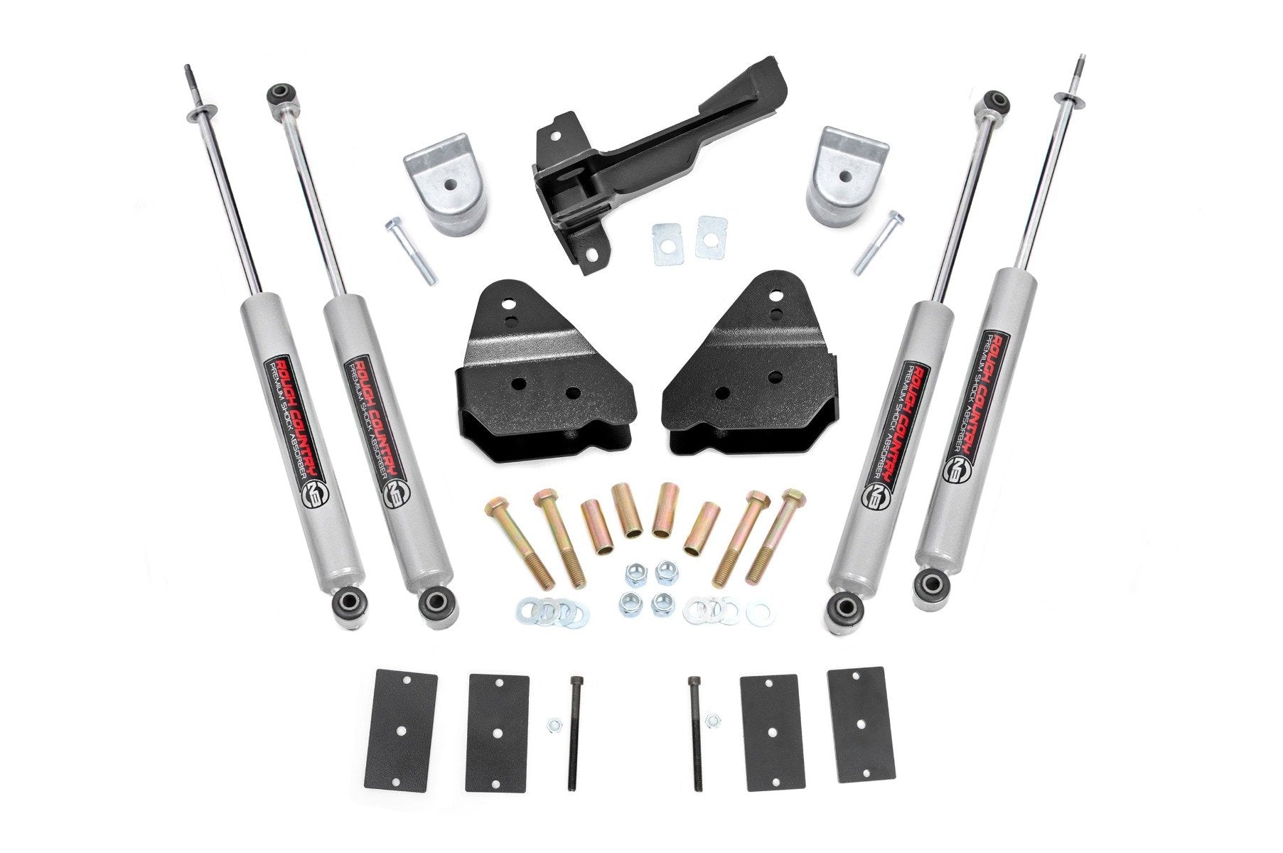 Rough Country 3 Inch Lift Kit Tremor N3 for Ford F250/F350 SuperDuty 4wd 19-22 41330