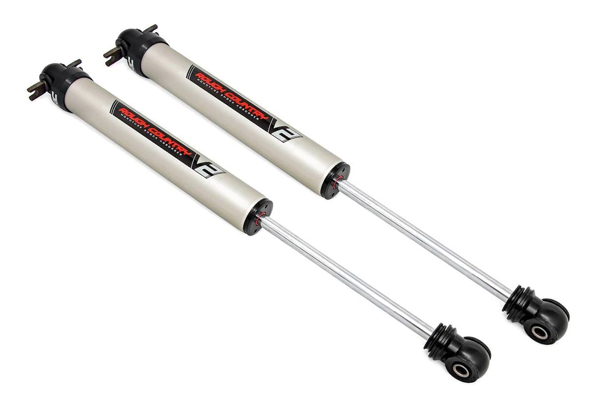 Rough Country for Jeep Wrangler TJ 97-06 V2 Rear Monotube Shocks Pair 0-3" 760775_B