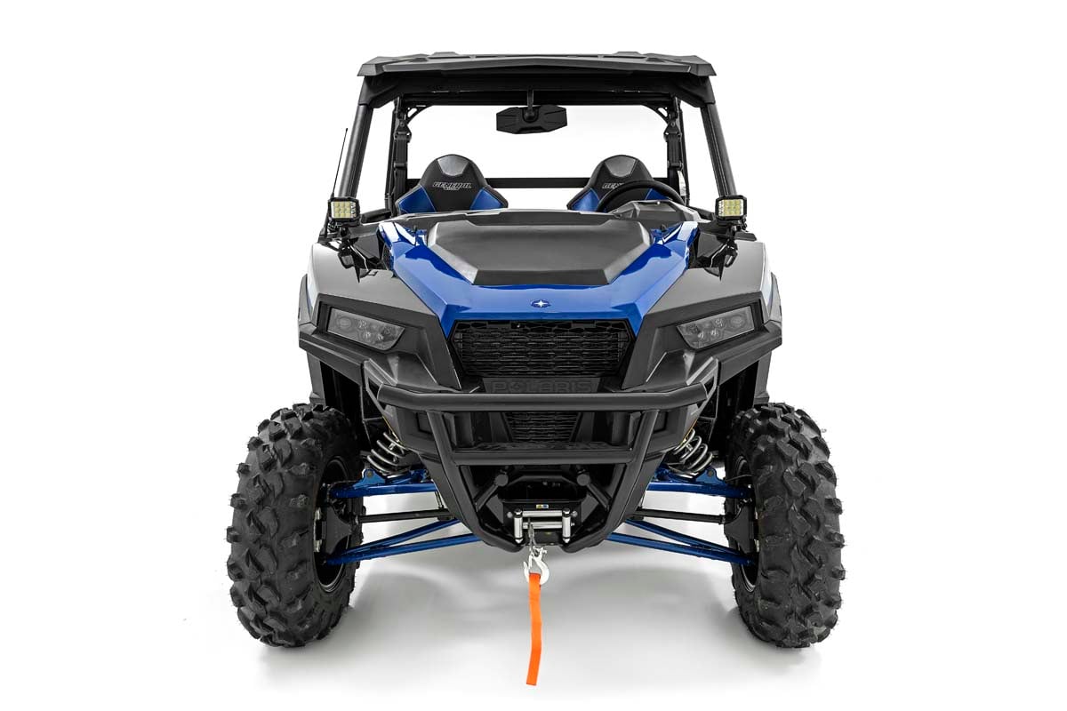 Rough Country Polaris Dual LED Cube Kit-BLK 3" OsRam Wide LED 16-20 General 93023