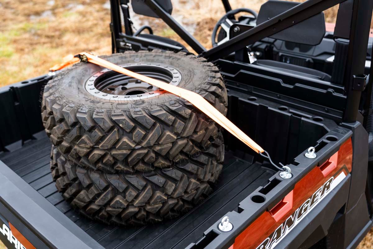 Rough Country Polaris Bed Tie-Down Kit 5pc 14-20 Ranger, 17-20 General 99010