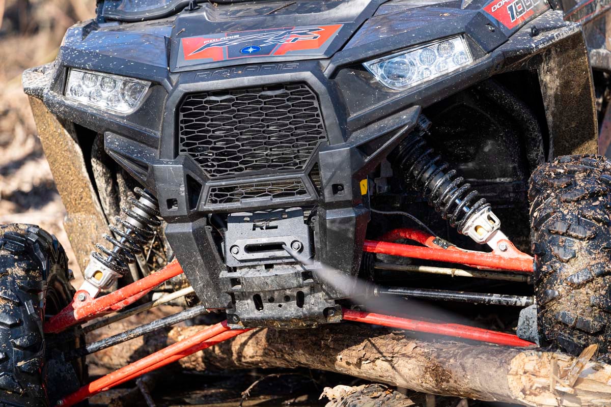 Rough Country Polaris Winch Mounting Plate 14-20 RZR 1000 Without Fairlead 93042