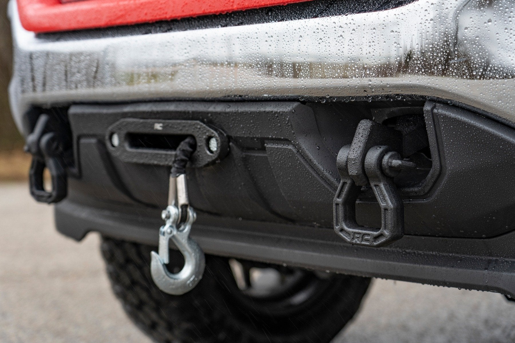 Rough Country GM Hidden Winch Mounting Plate 14-18 Silverado/Sierra 1500 PU 11004