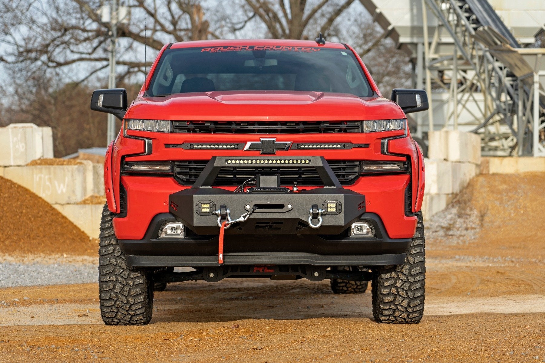 Rough Country EXO Winch Mount System (19-20 Chevrolet Silverado 1500) 10765