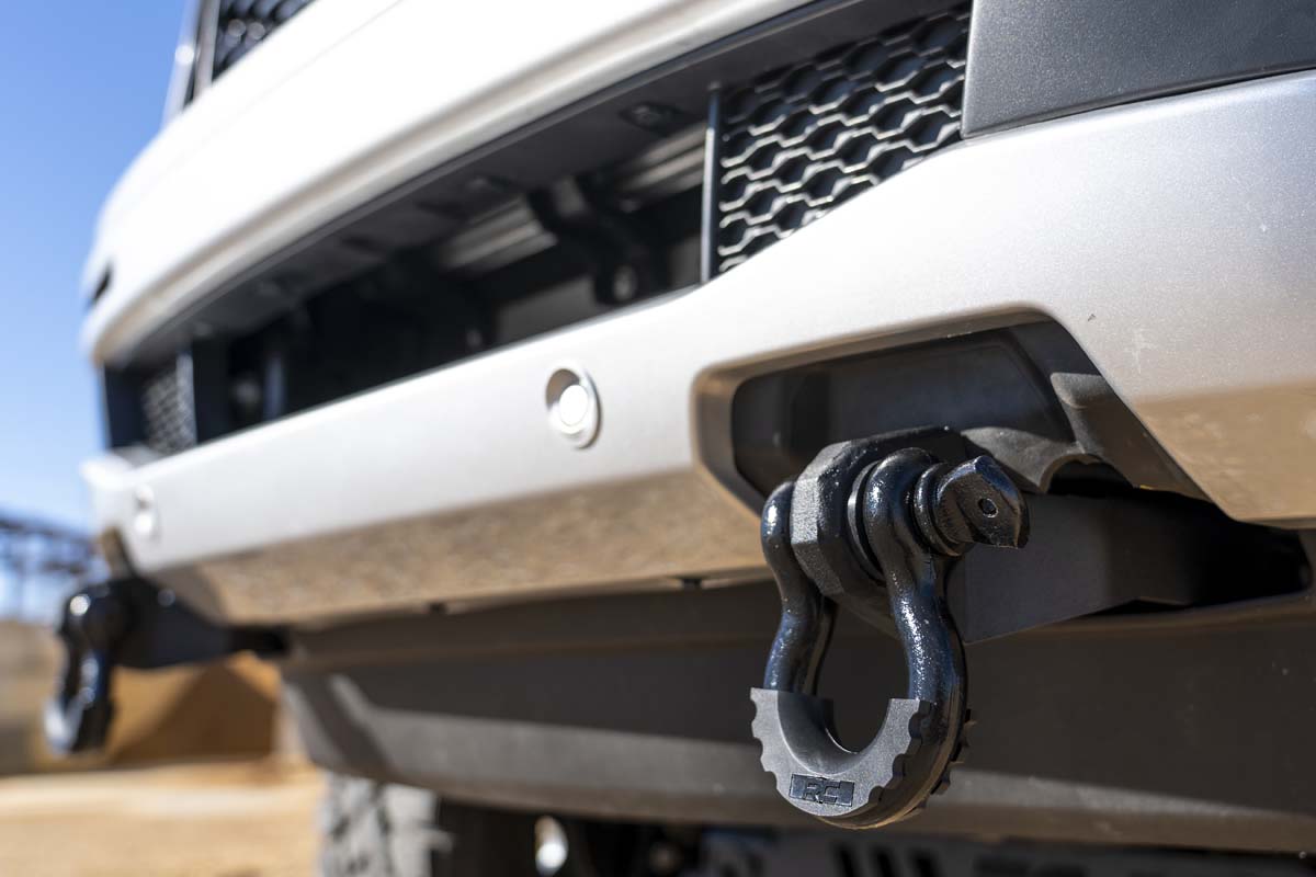 Rough Country Ford Tow Hook to Shackle Conversion Mounts Only 19-20 Ranger RS144