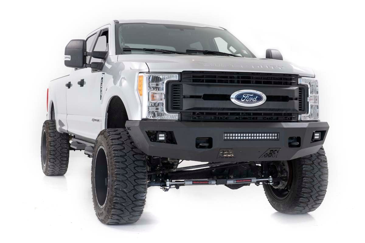 Rough Country Ford Heavy-Duty Front LED Bumper 17-22 F-250/F-350 10787