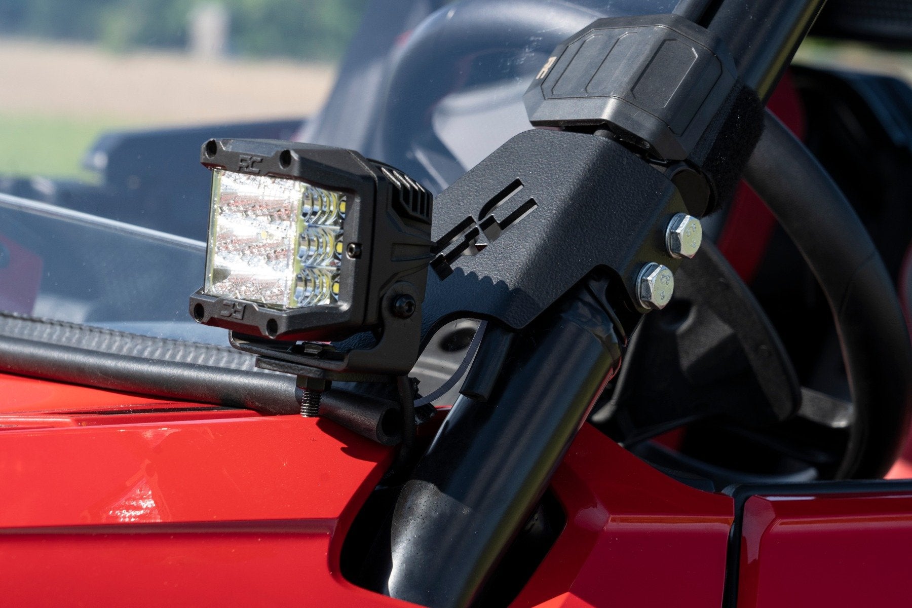 Rough Country Dual LED Cube Kit fits Honda 19-20 Talon Black Series 92032