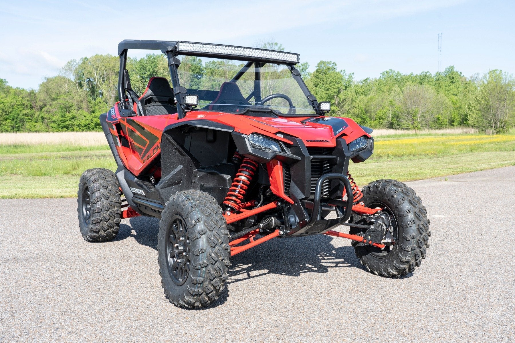 Rough Country Dual LED Cube Kit 19-20 Honda Talon Black Series Cool White 92034