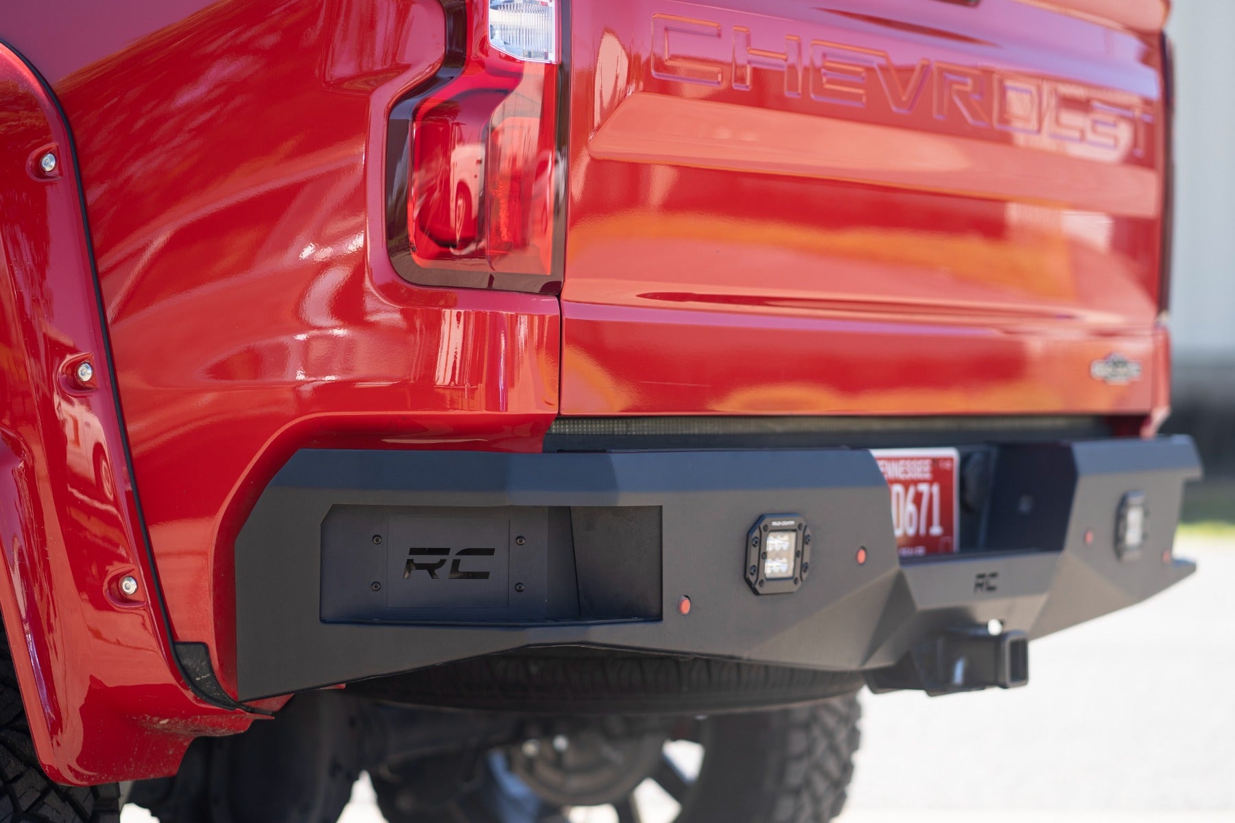 Rough Country Heavy-Duty Rear LED Bumper Chevy 1500 19-22 10758