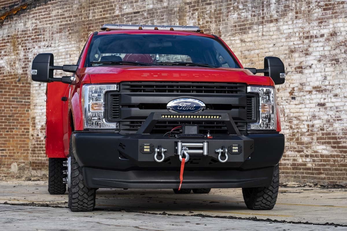 Rough Country EXO Winch Mount System 17-20 Ford F-250 / F-350 51004