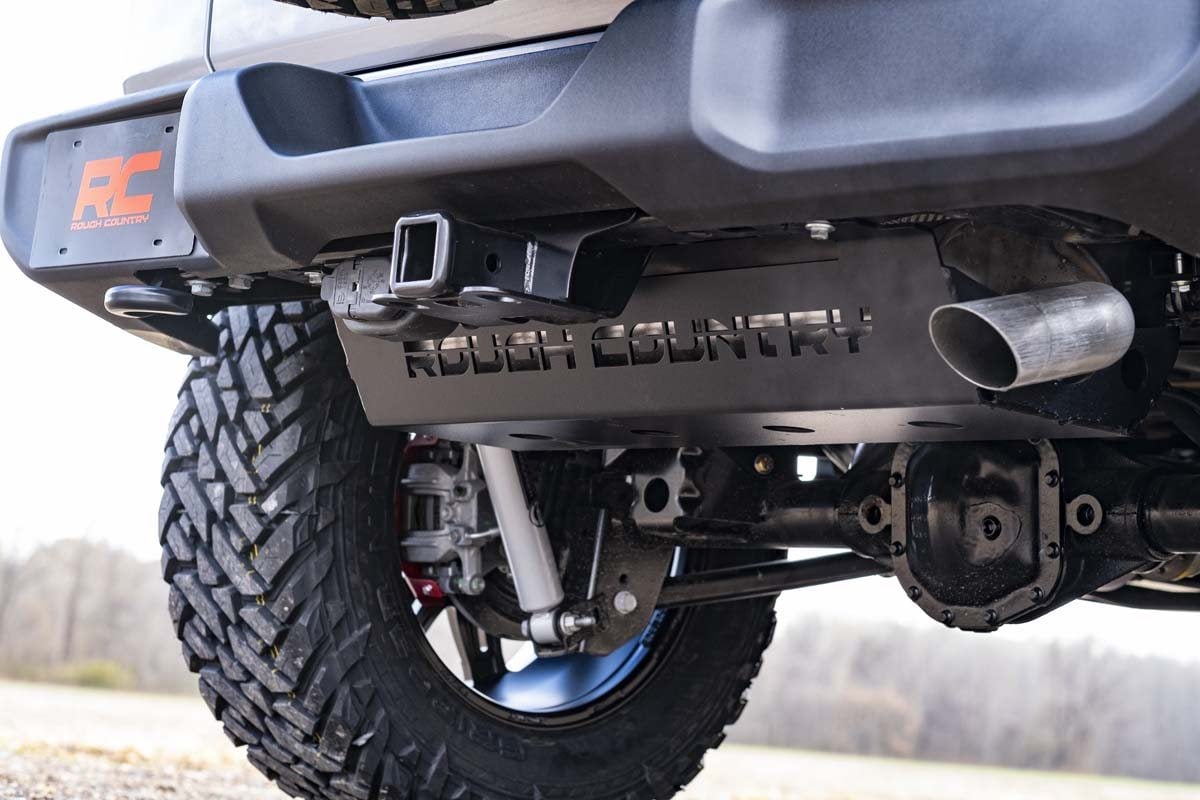 Rough Country Muffler Skid Plate Jeep Wrangler JL 18-23 10599