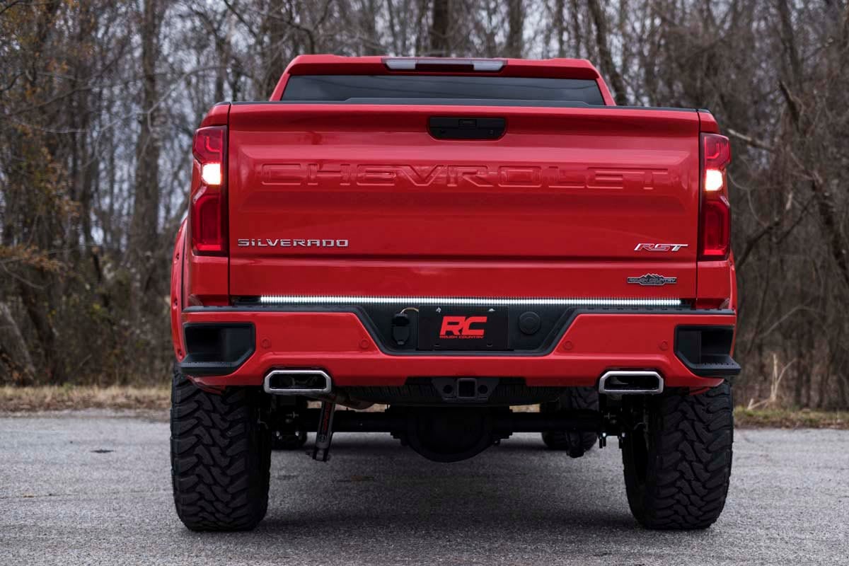 Rough Country 49-inch Premium Quad-Row Multi-Function LED Tailgate Light Strip 78849