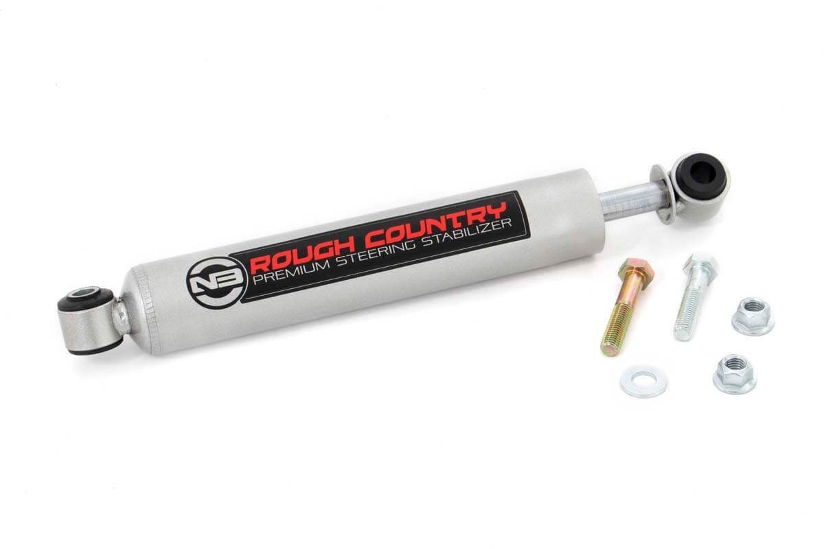 Rough Country Nissan N3 Steering Stabilizer 16-20 Titan XD 8736830