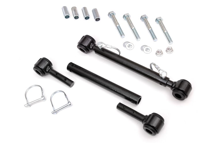 Rough Country Rear Sway Bar Quick Disconnects for Jeep Wrangler TJ 1997-2006 1188