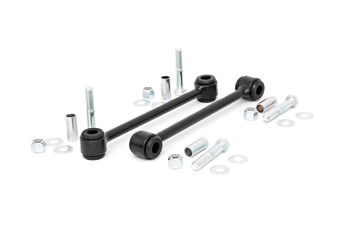 Rough Country Jeep Rear Sway-bar Links 2.5-4in Lifts 07-18 Wrangler JK 1134