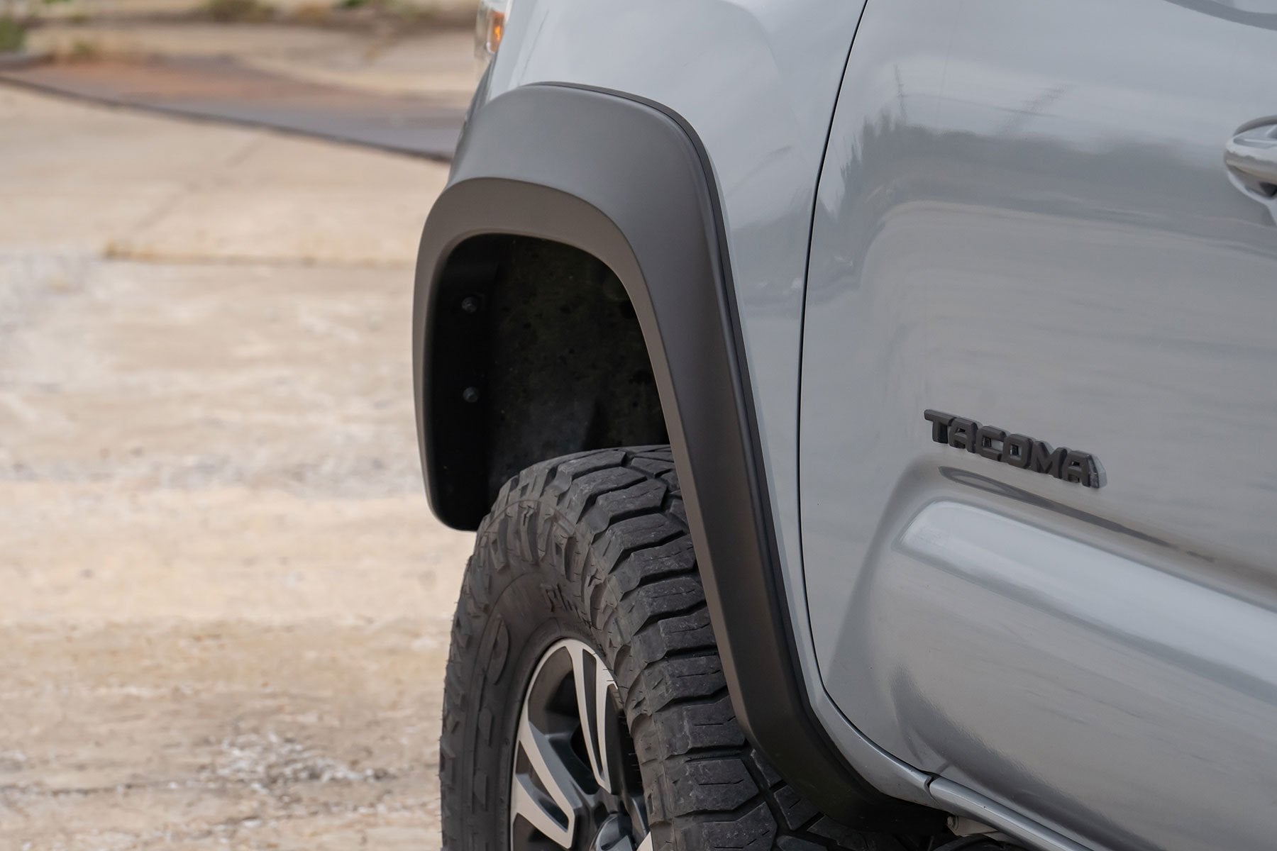 Rough Country Fender Flares Sport 1J9 Celestial Silver Metallic for Tacoma 16-23 S-T11621-1J9