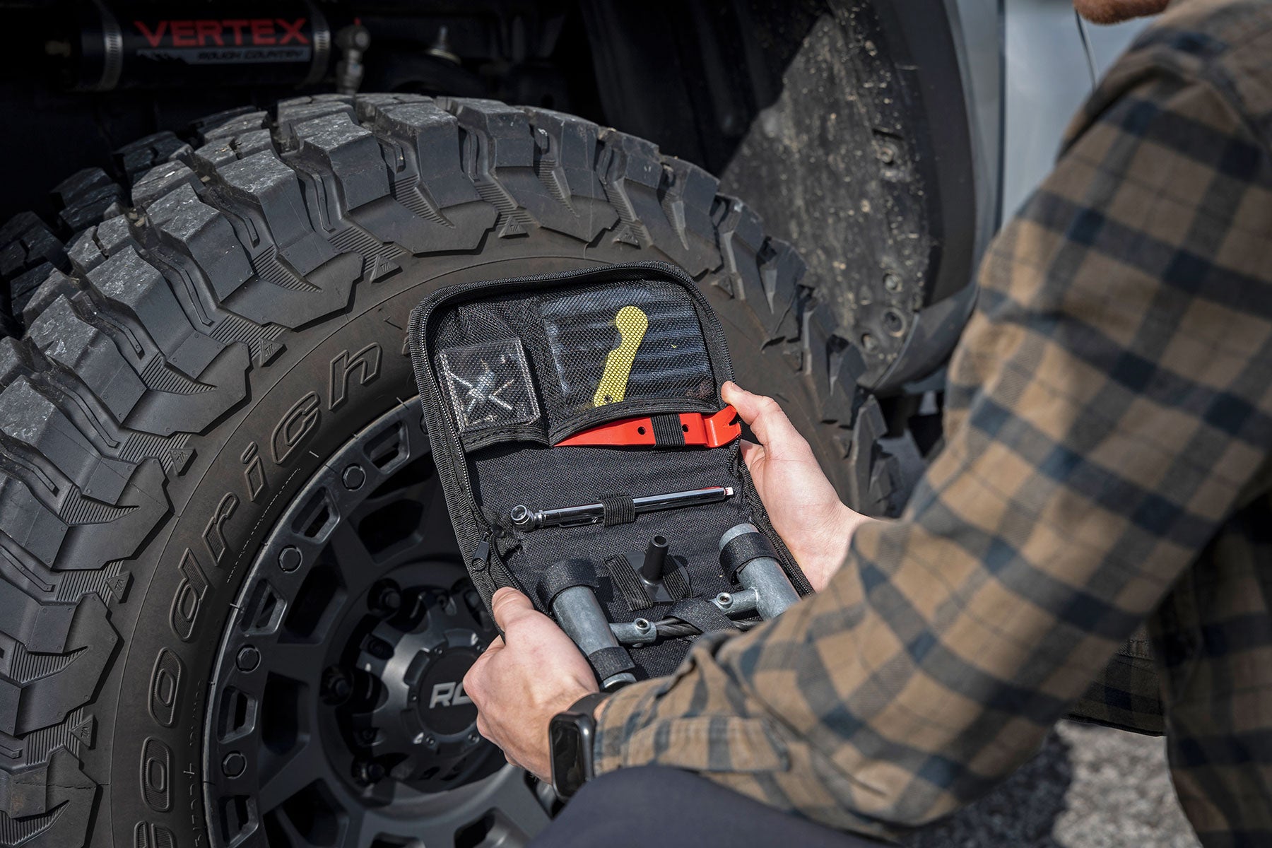 Rough Country Emergency Tire Repair Kit w/Carrying Case 39pcs 99060