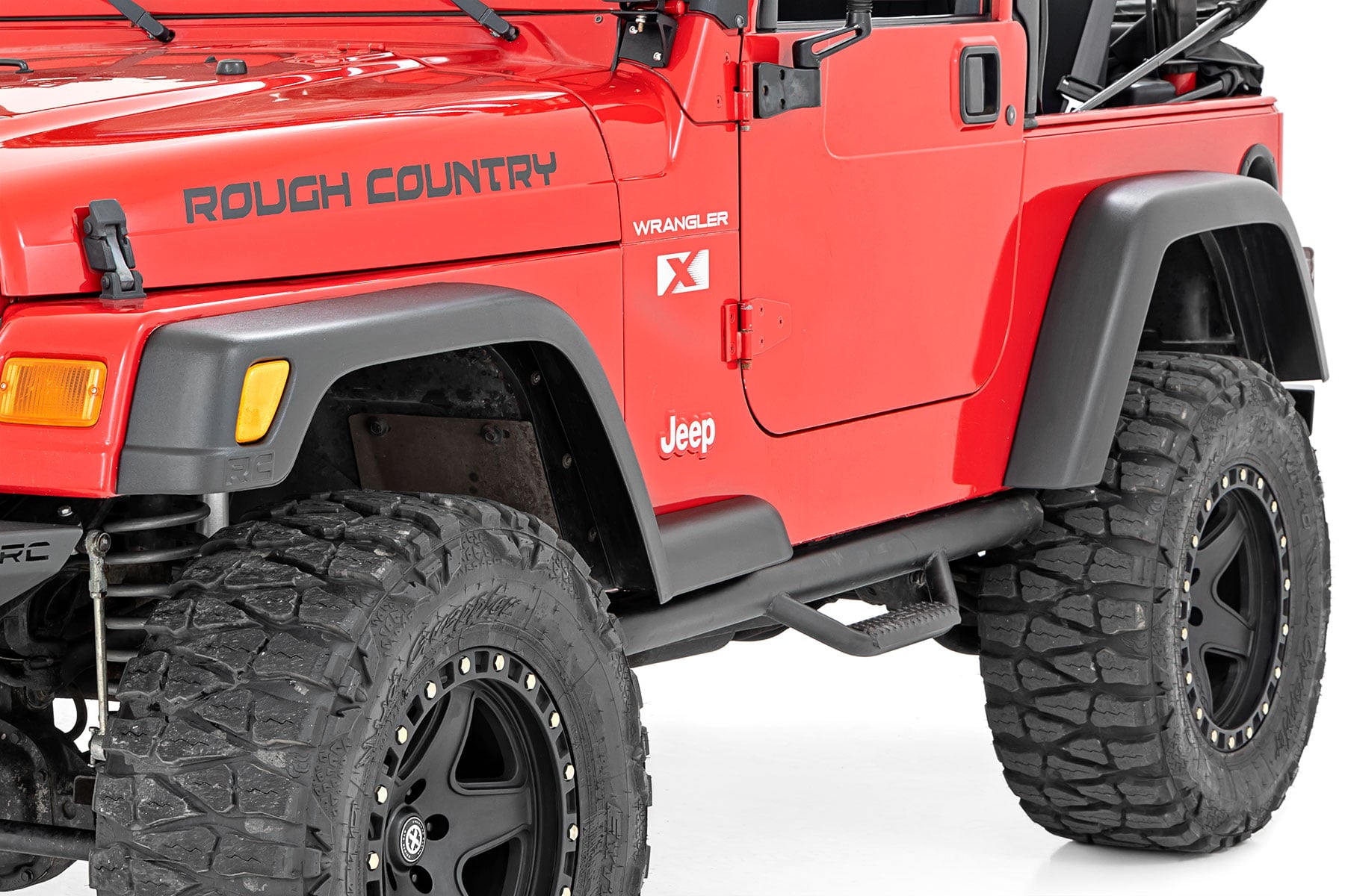 Rough Country 5.5" Wide Fender Flare Kit Jeep Wrangler TJ /LJ 97-06 99033
